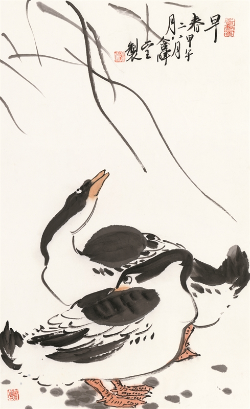 “得於象外·张晖中国画作品巡回展北京站”展览作品 (15)